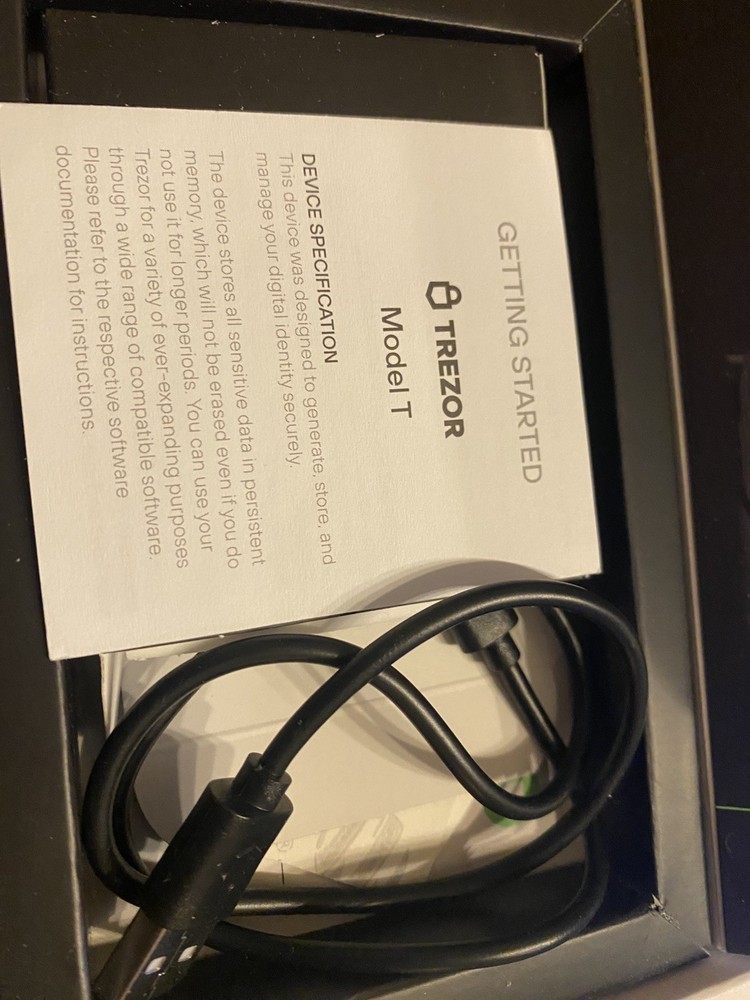 Trevor Model T Cryptocurrency Hardware Wallet