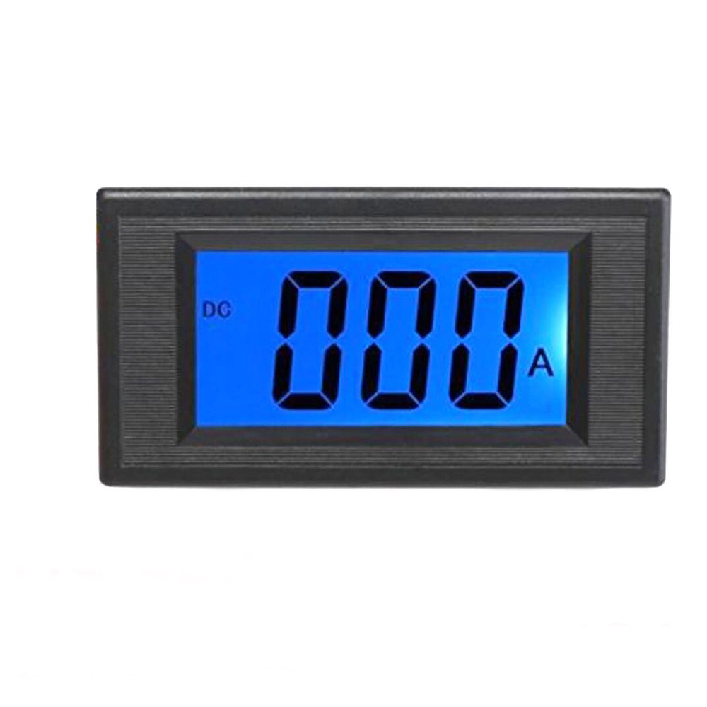 1pcs Blue LCD Digital AMP Current Panel Meter Ammeter DC 500A & Shunt