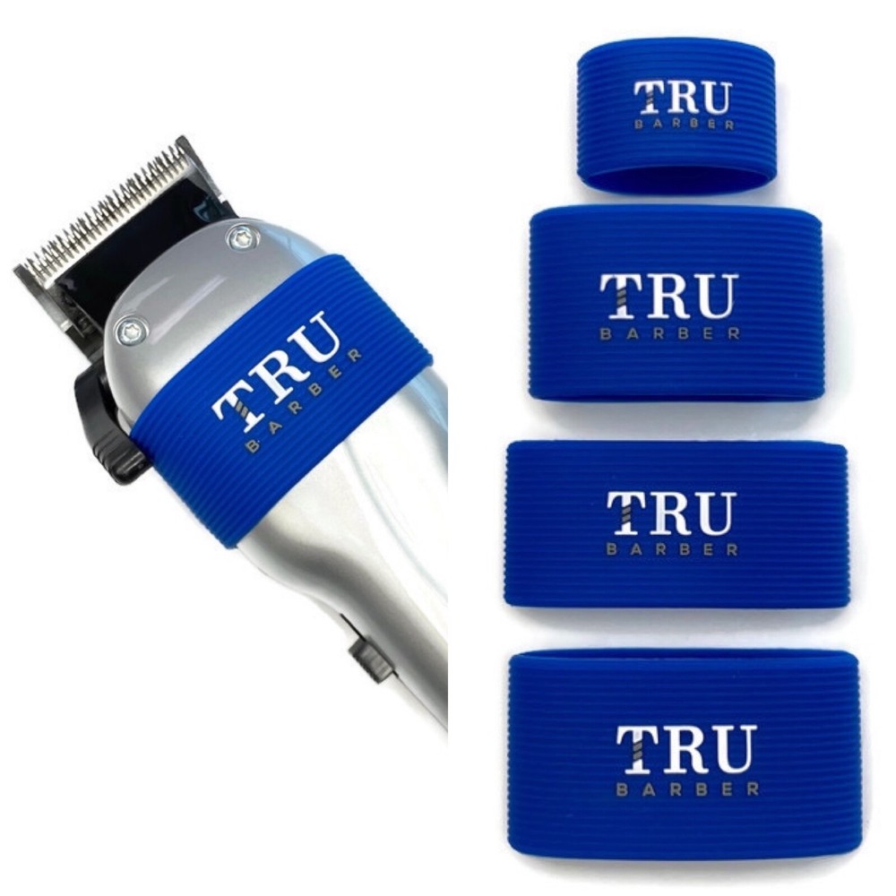 TRUBARBER Clipper Bands, 4 pieces BLUE