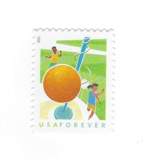 STAMP US SCOTT 5632 "Backyard Games-Tetherball" FOREVER MNH 2021