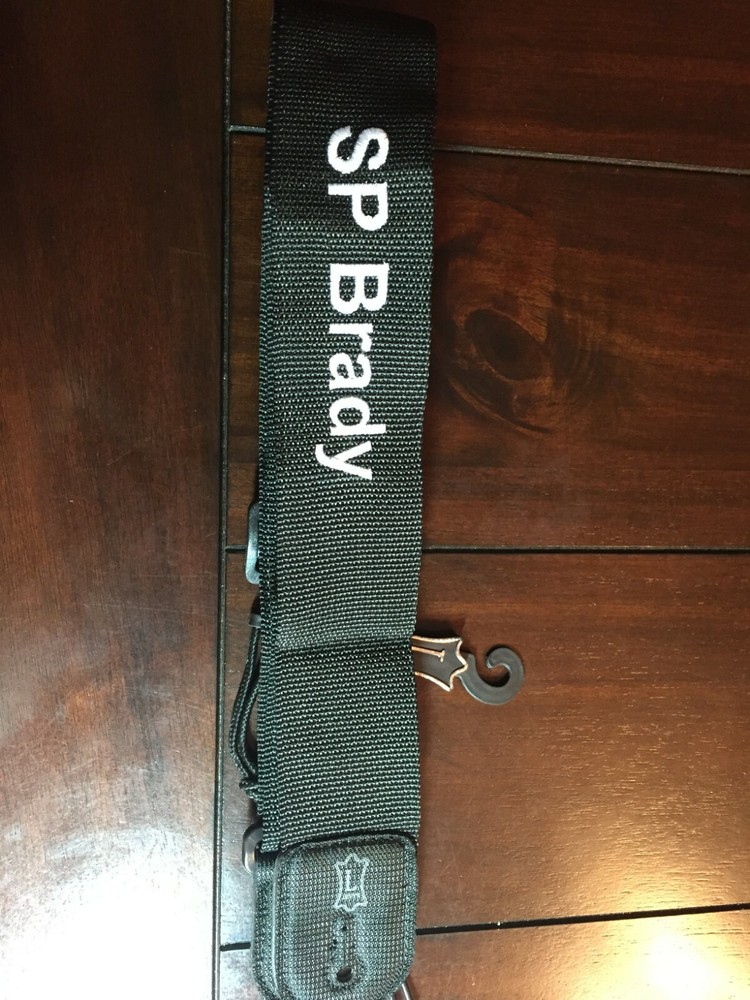 Custom Embroidered Guitar Strap