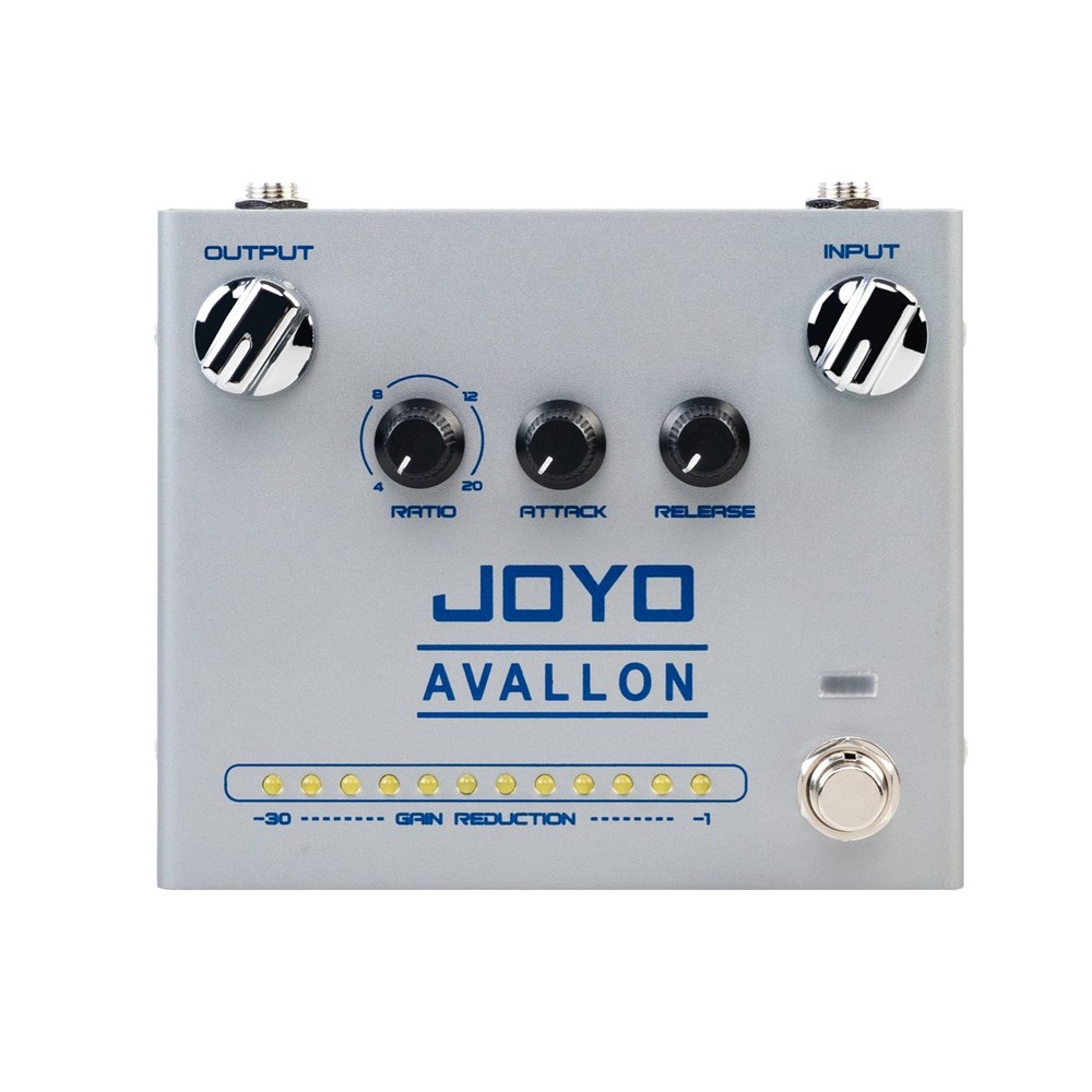 JOYO Compressor Guitar Pedal Precise Compression Adjusting Electric Guitar Bass