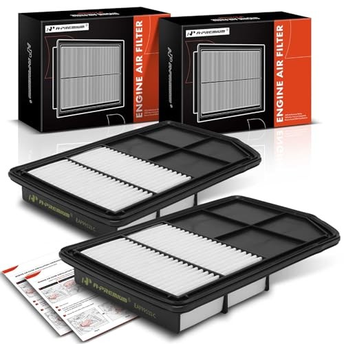 2-PC Engine Air Filter Compatible with Mitsubishi Outlander PHEV 2018-2022,