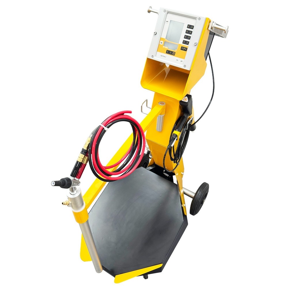 Box-type X Vibratory Feeding Electrostatic Particle Spray Gun 110V LCD Screen