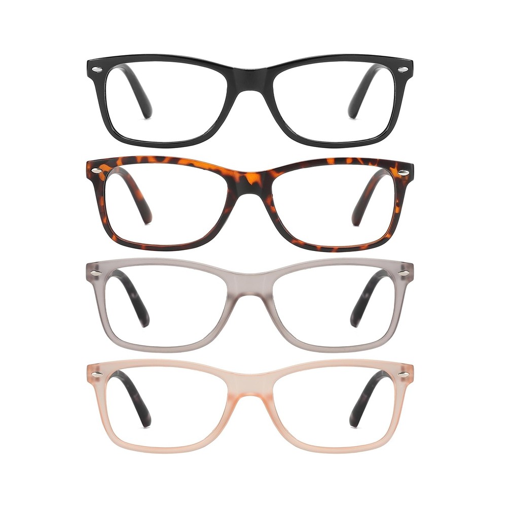 Przene Reading Glasses for Men Women Blue Light Blocking Readers Spring Hinge...
