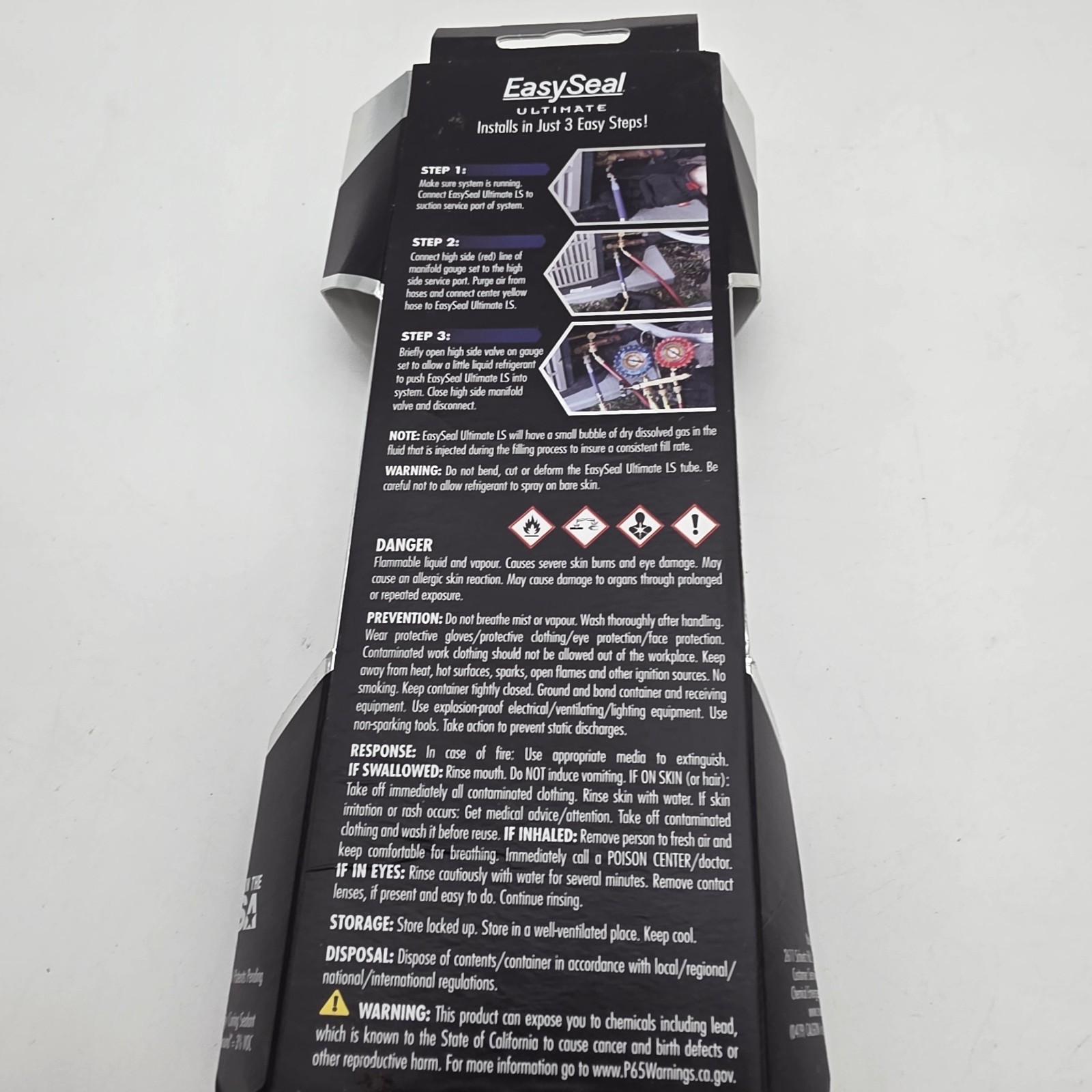 Nu-Calgon 4050-08 EasySeal LS Direct Inject, Treats 2 to 10 Tons, Sealant Large