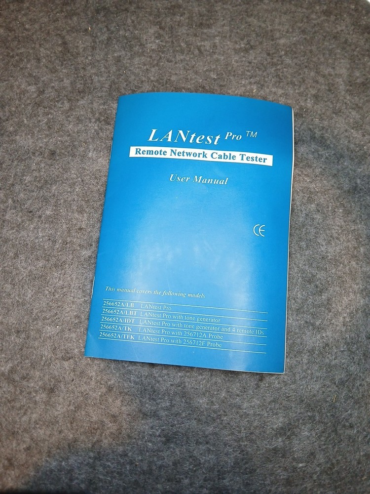 LANtest Pro Remote Network Cable Tester With Case