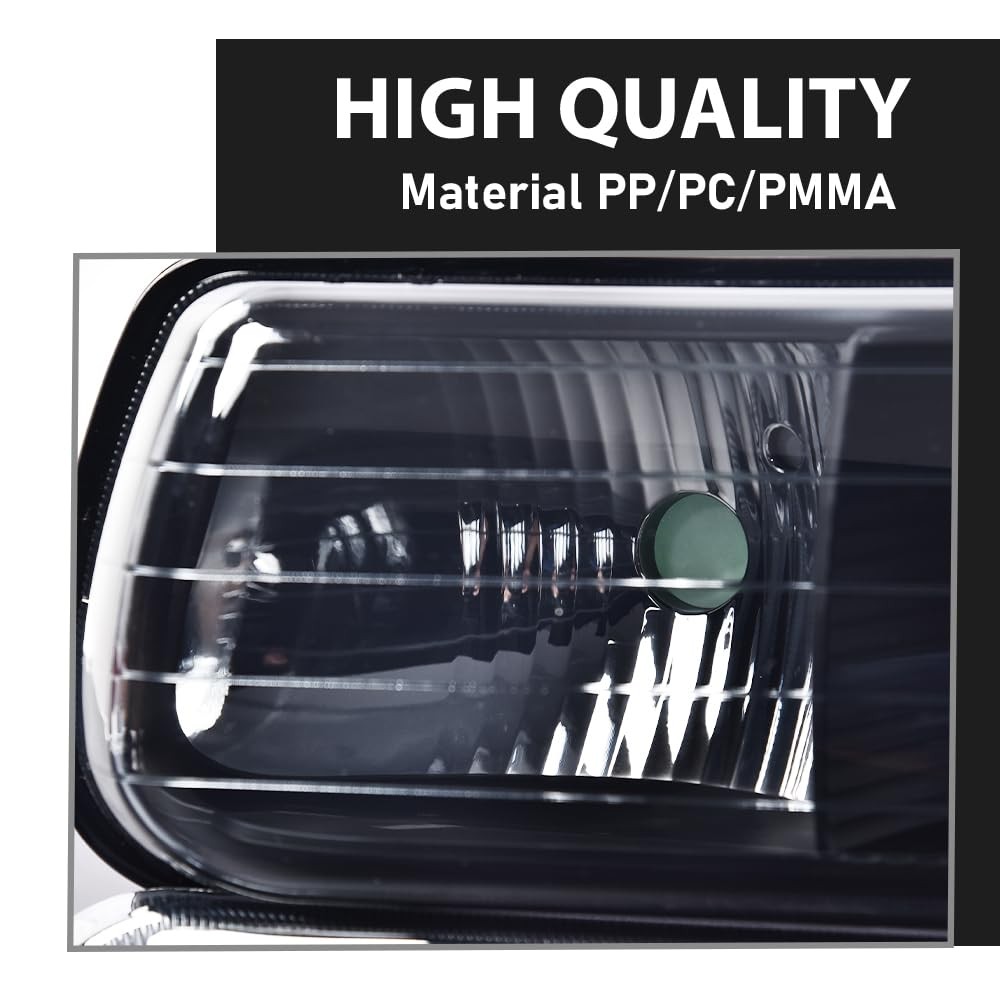 Headlights Assembly, Compatible with 1999-2002 Chevy Silverado