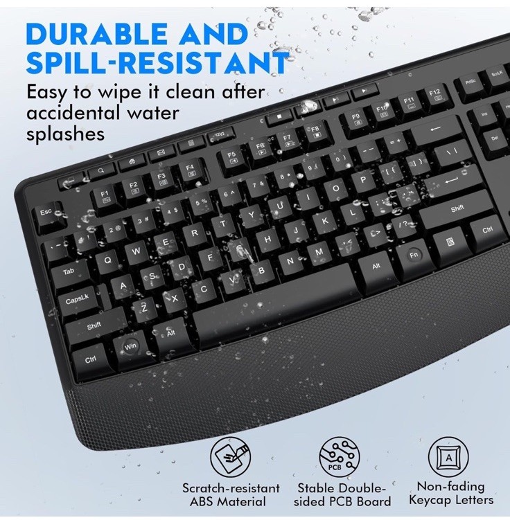 E-yooso Key Board And Mouse Combo Wireless E787