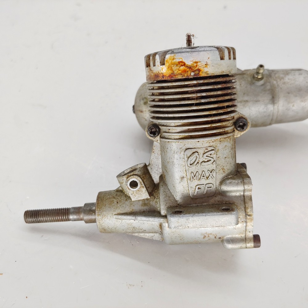 O.S. MAX FP OS E-3050 Vintage RC Airplane Nitro Engine Used