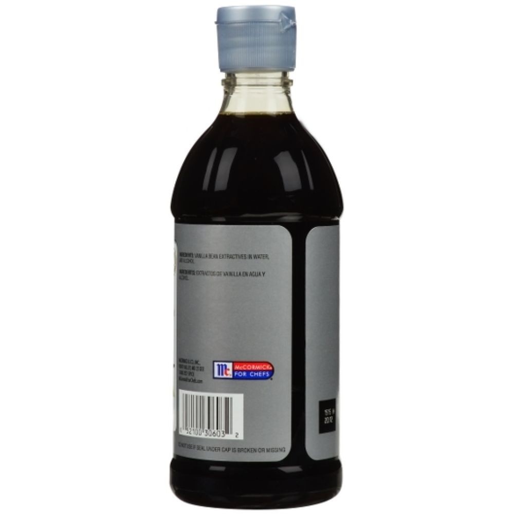 Mccormick Vanilla Extract, 1 Pint Bottle, 6 Bottles Per Case