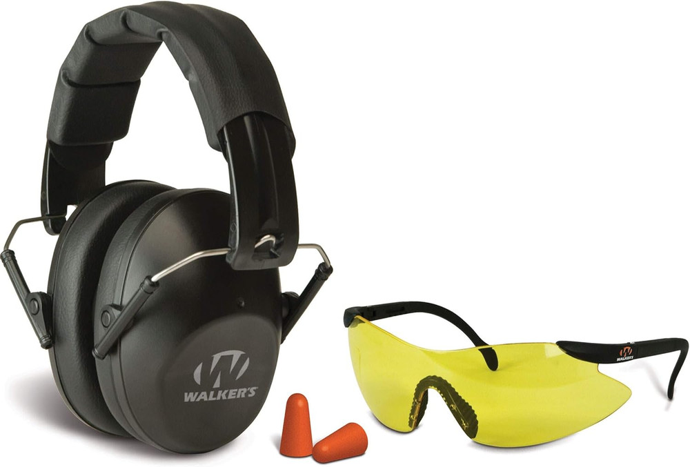 22dB Folding Earmuffs Lightweight Low Profile Noise Reduction Shooting Muff