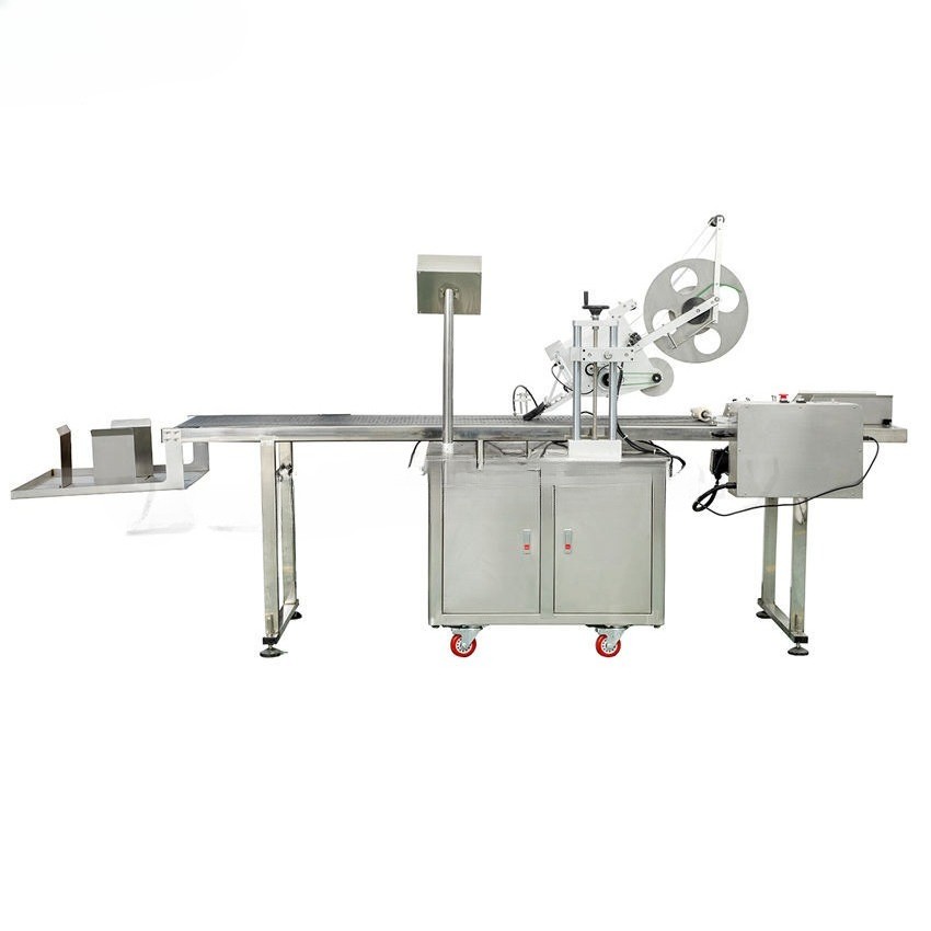 Automatic Flat Applicator Plane Paging Labeling Machine for Carton Box Bag Pouch