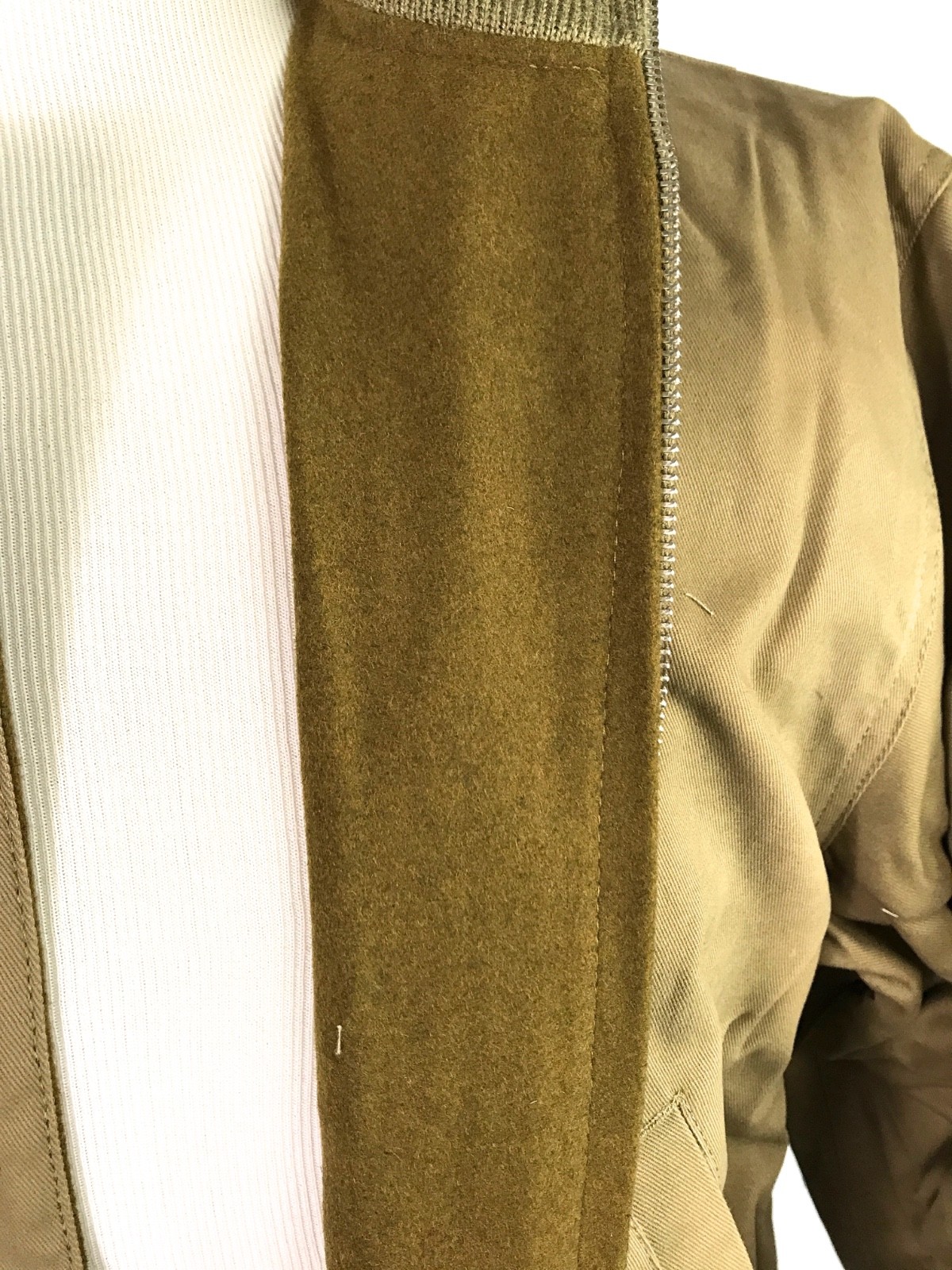 WWII US ARMY INFANTRY AIRBORNE TANKER 2ND PATTERN TANKER JACKET-XLARGE