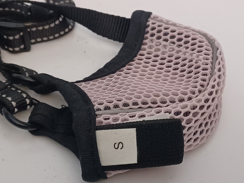 Bonthee Dog Muzzle,Mesh Soft Muzzle for Small Sized Dogs, Breathable (small)