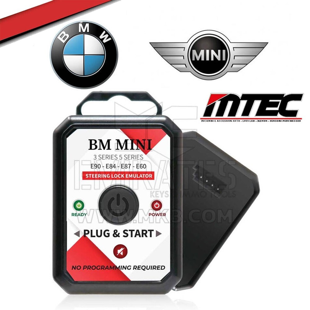 Steering Lock Emulator ELV For BMW E60 E84 E87 E90 E93 X1 MINI CAS2 CAS3 CAS3+