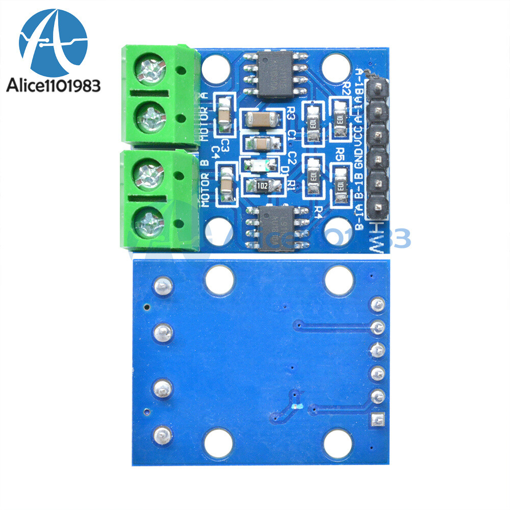 5PCS L9110 H-bridge Stepper Motor Dual DC motor Driver Controller Board
