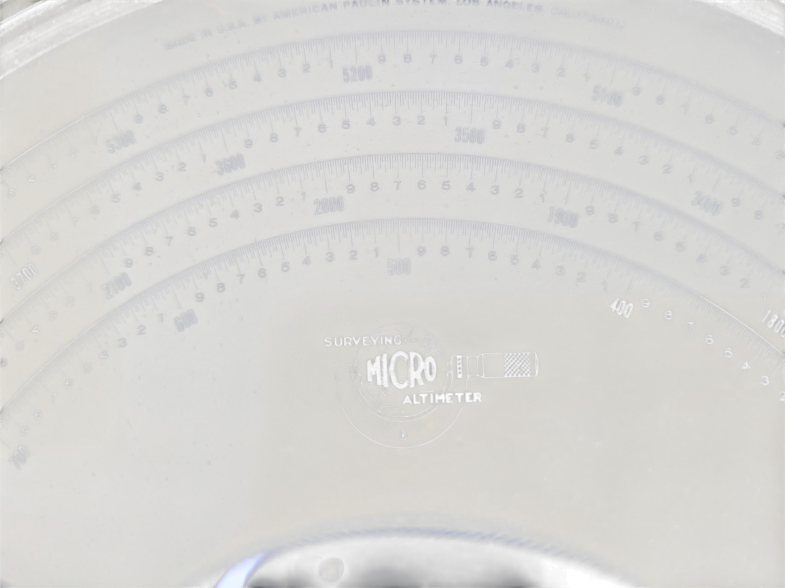 Micro Altimeter M1-6 6000 Feet Surveying Surveyors with Leather Case