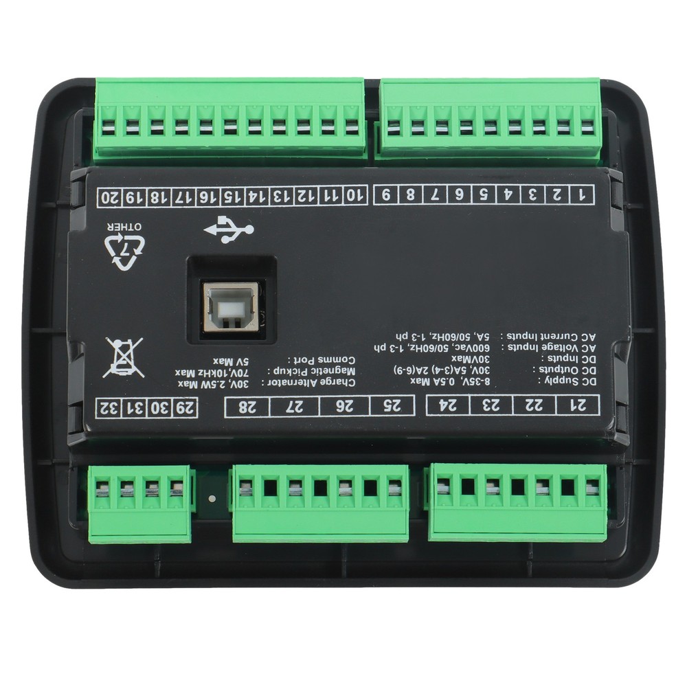 Deep Sea Generator Controller Control Panel DSE4520MKII Control Module Replace