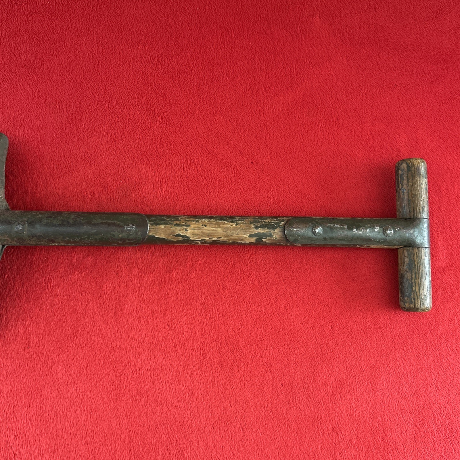 Antique Original WWI US Army Trench Shovel Entrenching Tool T-Handle M1910 WW1