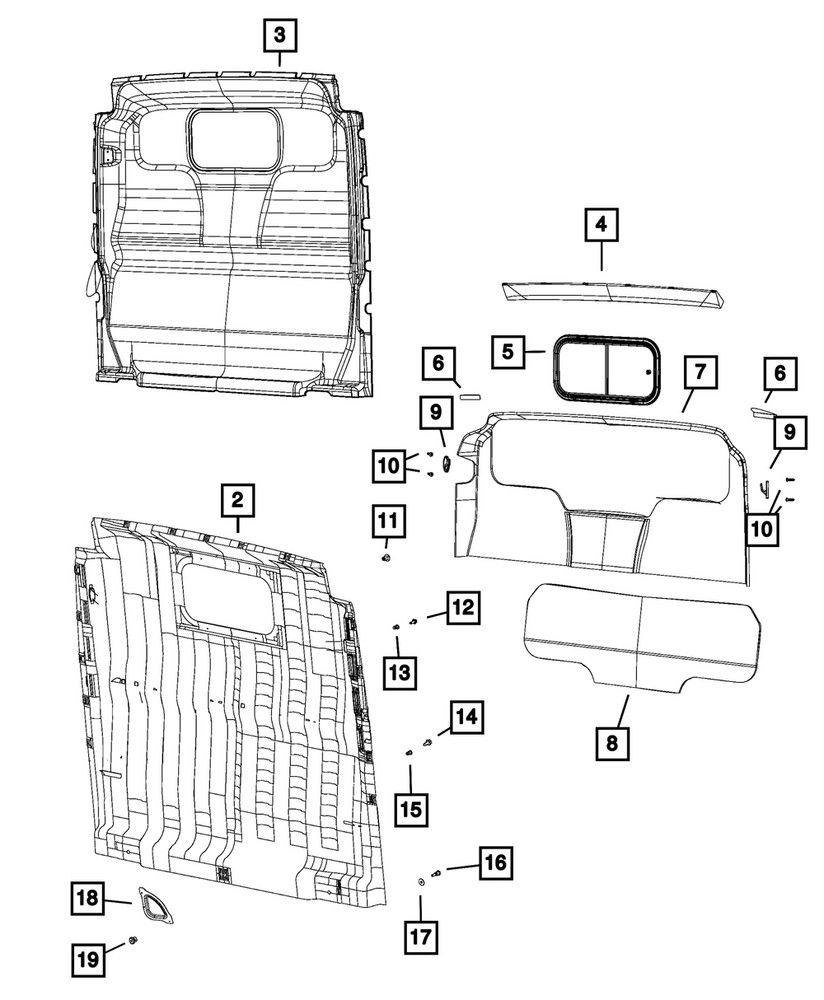 Genuine Mopar Coat Hook 68132483AA
