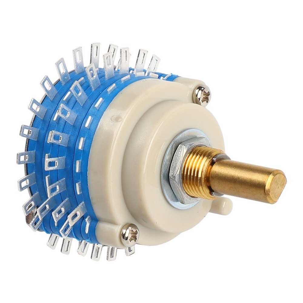 2Pole 24step Rotary Switch Attenuator for Volume Control and Signal Routing
