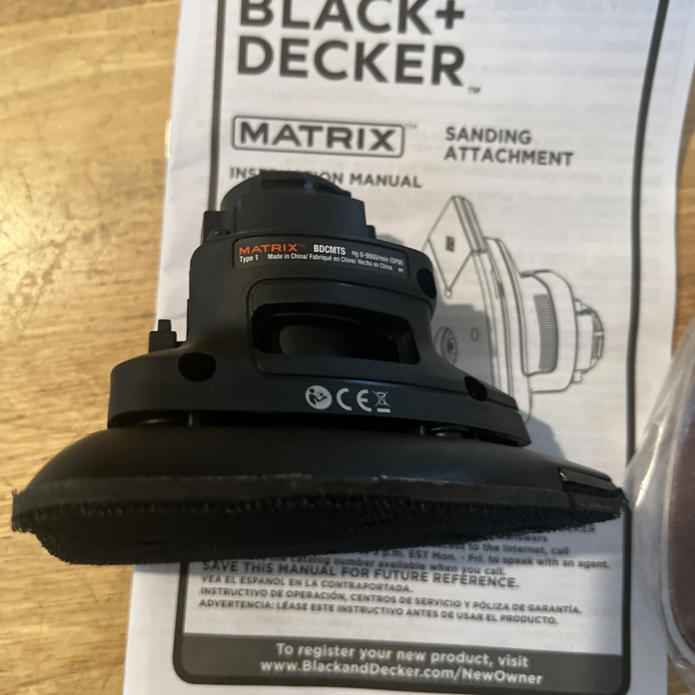 Black+Decker BDCMTS Matrix Sander Attachment
