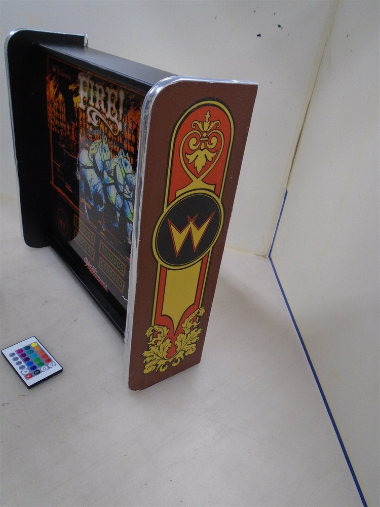 Williams Fire Pinball Head LED Display light box