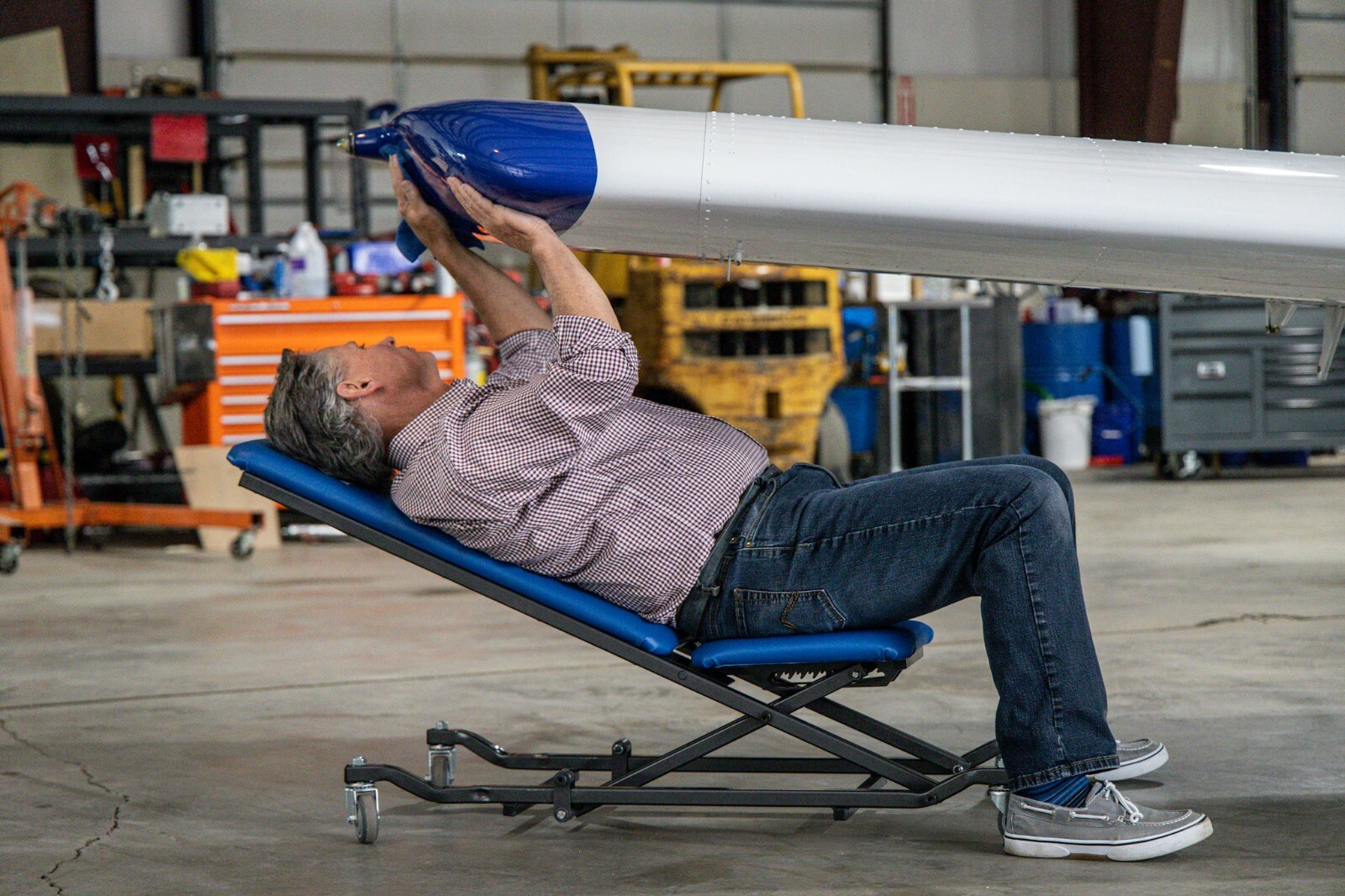 AeroCreeper Original; adjustable-height creeper