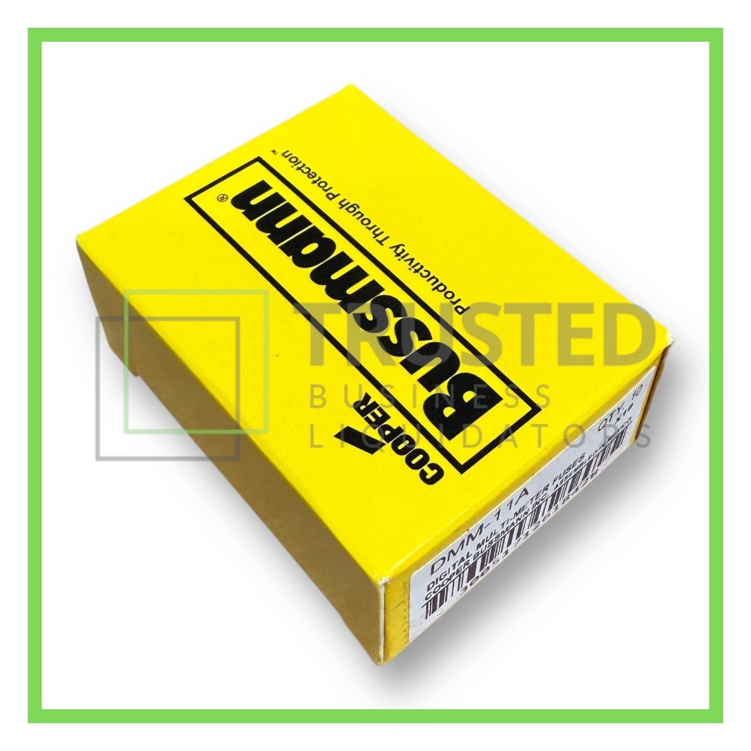Cooper Bussmann DMM-11A DMM-B-11A DMM-11AR 11A 1000V Fuse Box (10) for Fluke NEW