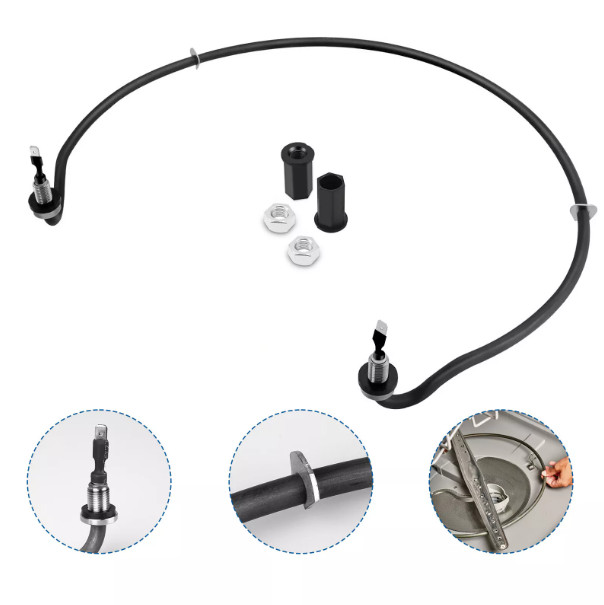 Dishwasher Heating Element Kit for KitchenAid KUDE70FXBL5 KUDE70FXBL6