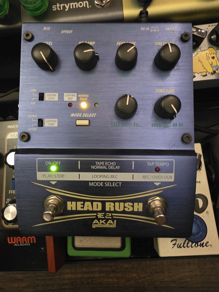 Akai Professional E2 Head Rush Delay/Tape Echo and Looper Effects Pedal Tested!