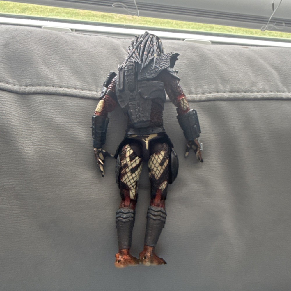 Predator Black Armor Action Figure Collectible