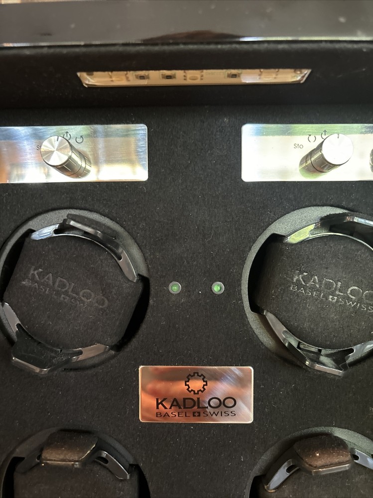 Kadloo Basel Swiss 6 Unit Watch Winder