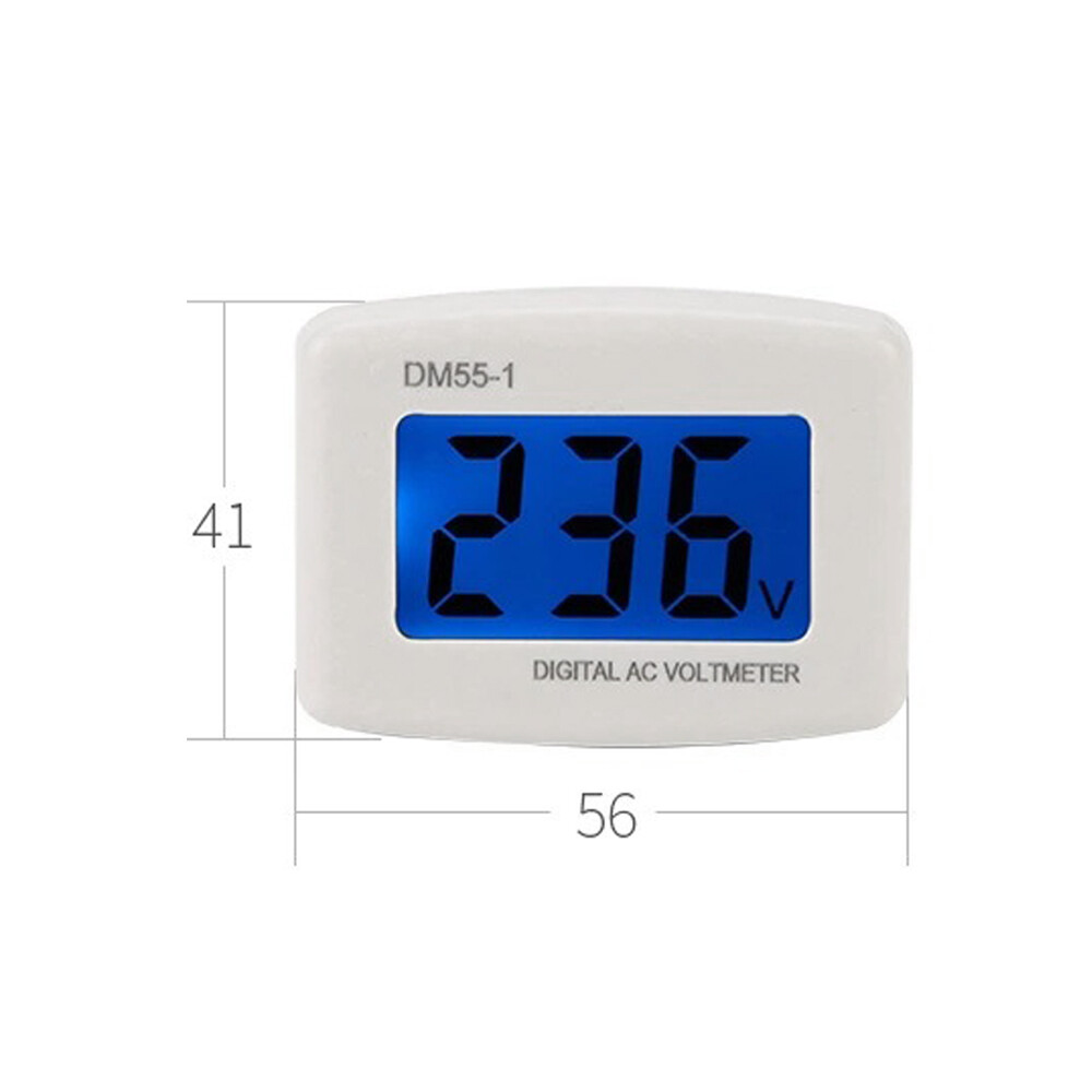 AC 80-300V LCD Digital Voltmeter -Type Volt Gauge Meter J0A1