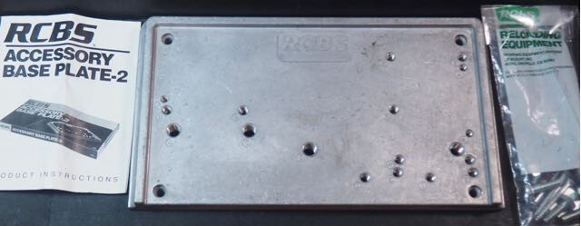 RCBS Accessory Base Plate-2-(09280)-Complete