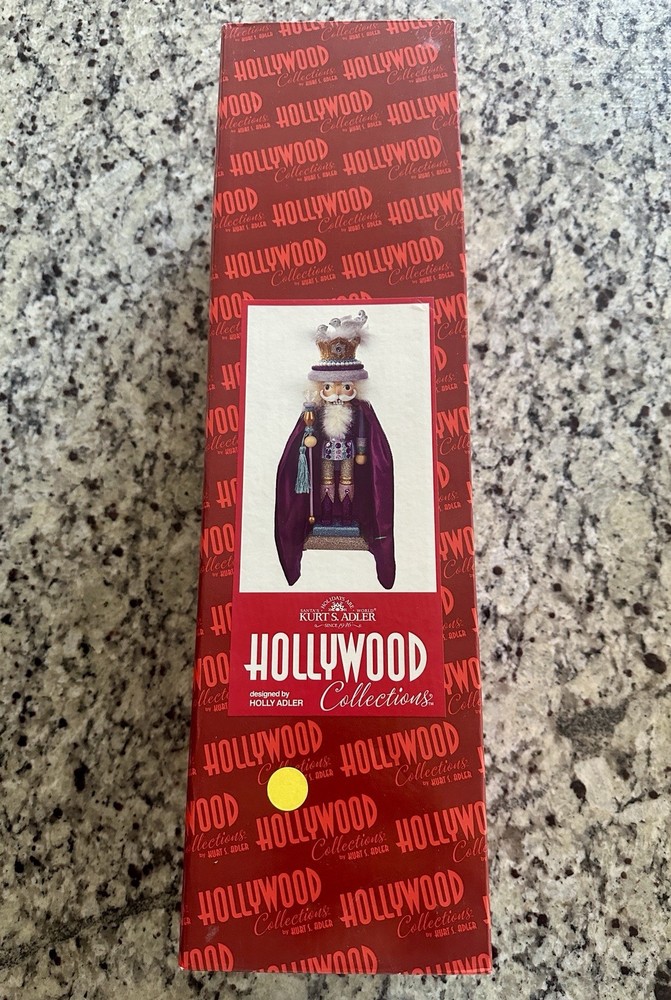 Kurt Adler 18-in. Hollywood Two Turtle Doves Nutcracker - New In Box