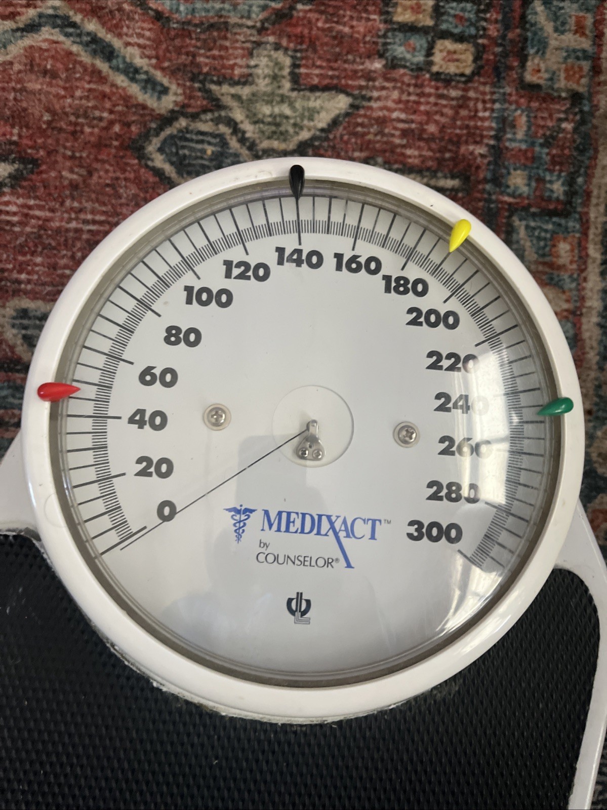 Vintage Medixact Counselor Scale Doctors Office Scale Works Great 300 Lb Limit