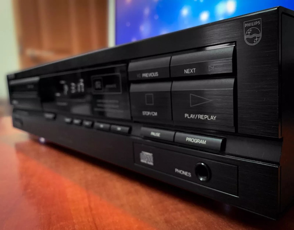 PHILIPS CD610 🌈RaRe🌈 Vintage Stereo CD/CDR Deck