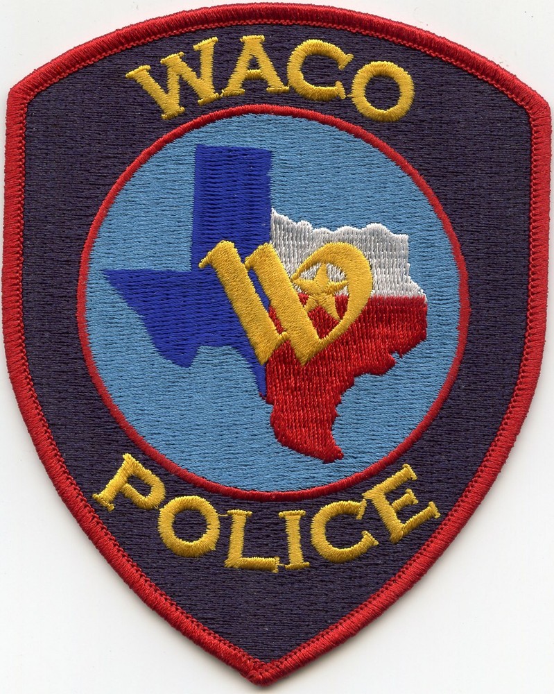 WACO TEXAS TX colorful POLICE PATCH