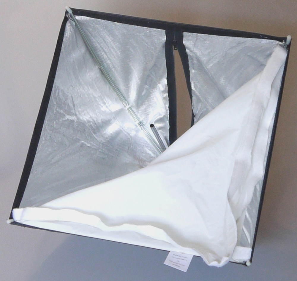 PRL) WESTCOTT SOFTBOX APOLLO LIGHT MODIFIER FLASH 40x40 16x16" LIGHT DIFFUSER