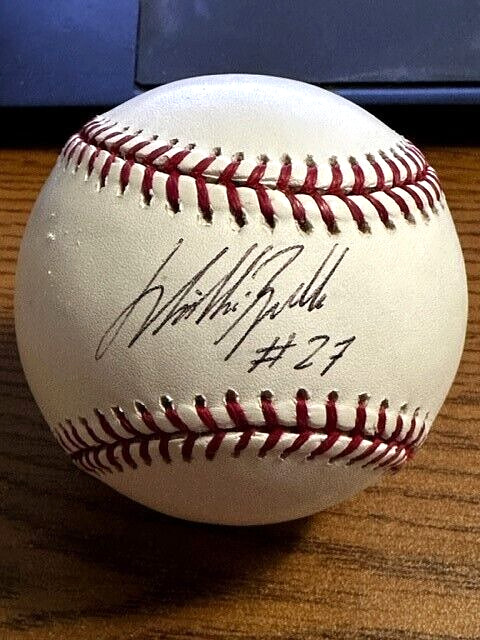 WILLIAM BERGOLLA SIGNED AUTOGRAPHED OML BASEBALL!  2005 Reds!