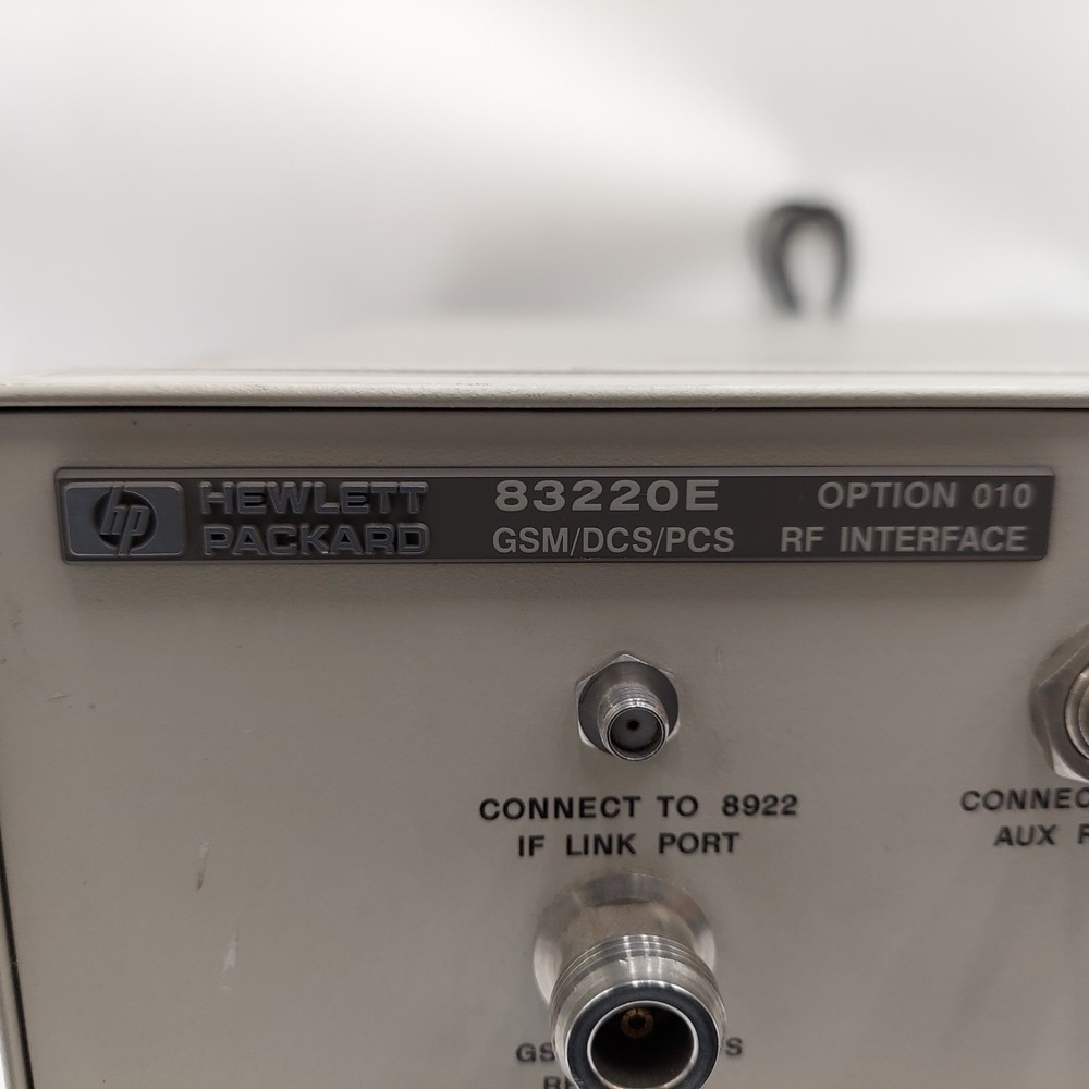 Hp 83220E Dcs Pcs MS RF Interface Agilent Option 010