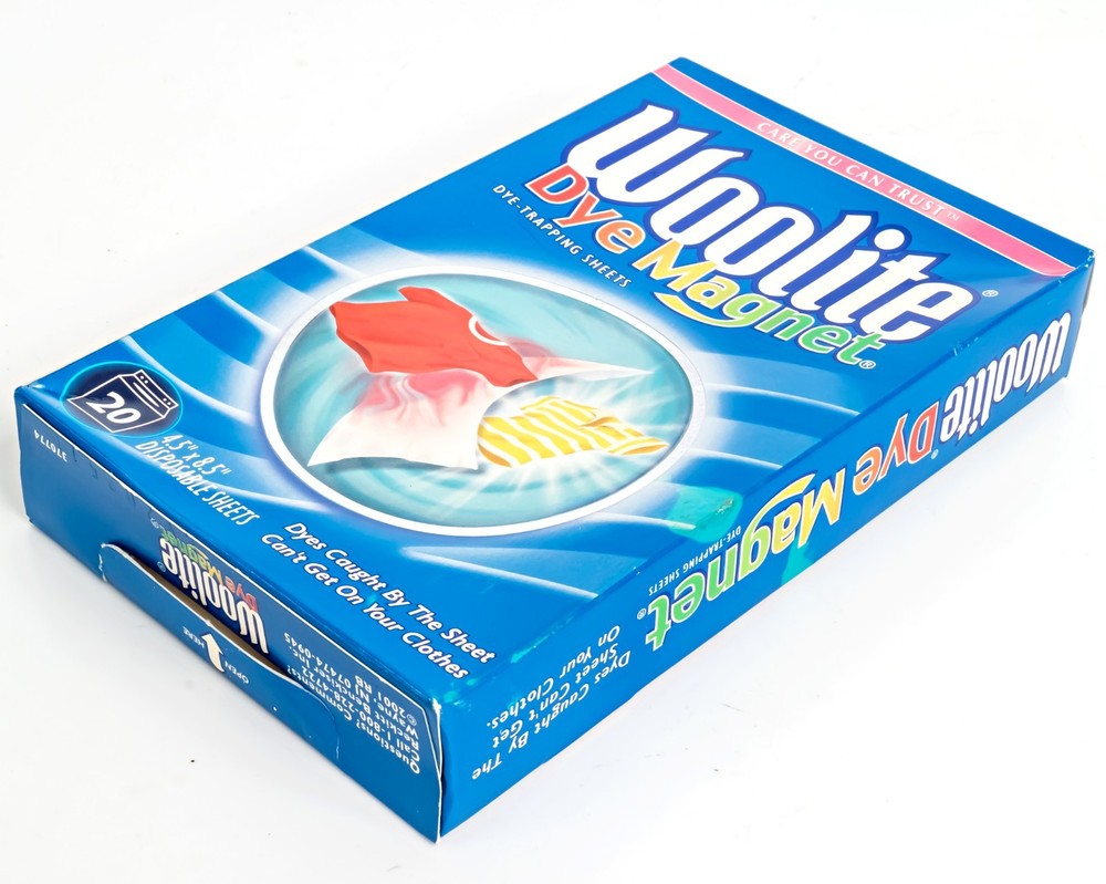 Woolite Dye Magnet Dye-Trapping Disposable Sheets 20 Count New