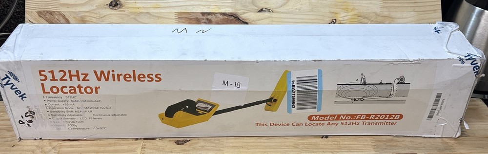 ForBest 512Hz Wireless Underground Pipe Locator (Model FB-R2012B)