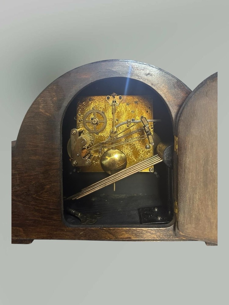 Westminster Art Deco Oak Mantle Clock C1930’s