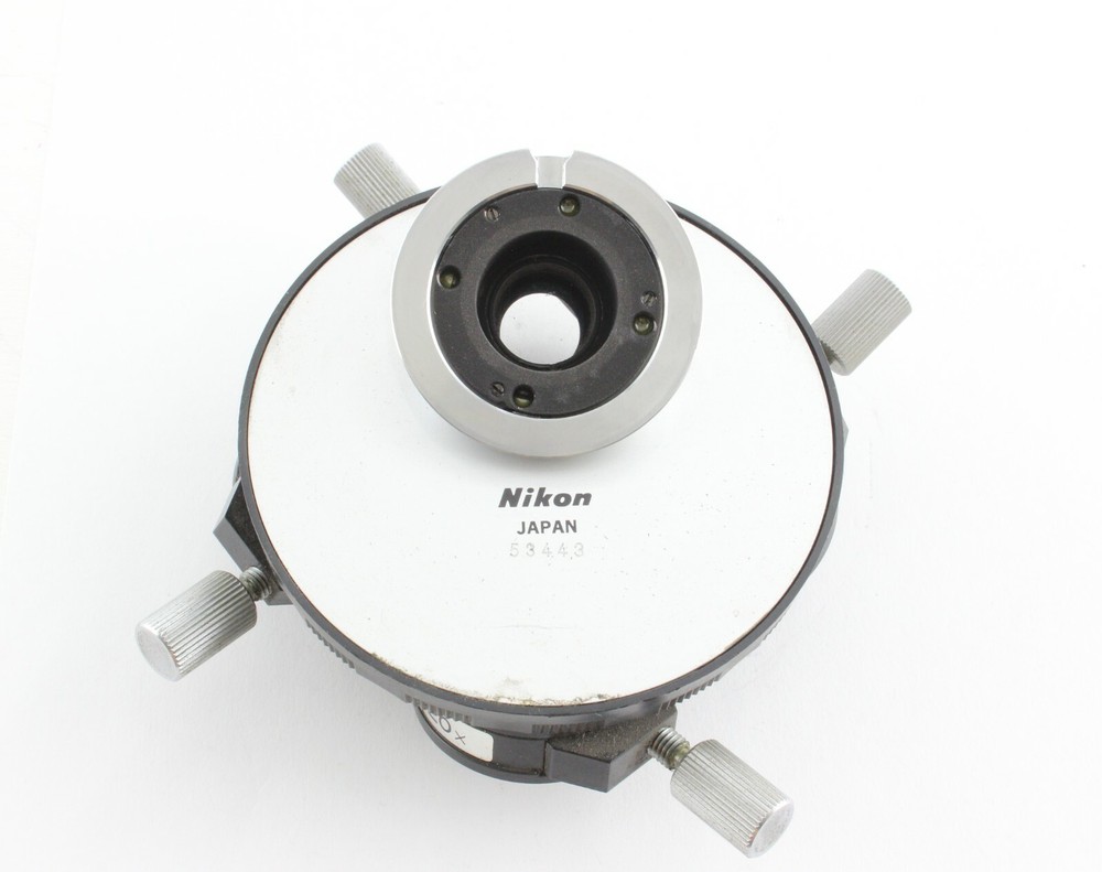 Nikon Optiphot M Plan DIC 4 Objective Nosepiece Turret Microscope