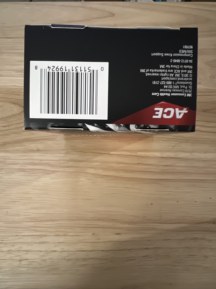 ACE Compression Knee Support SM/MED