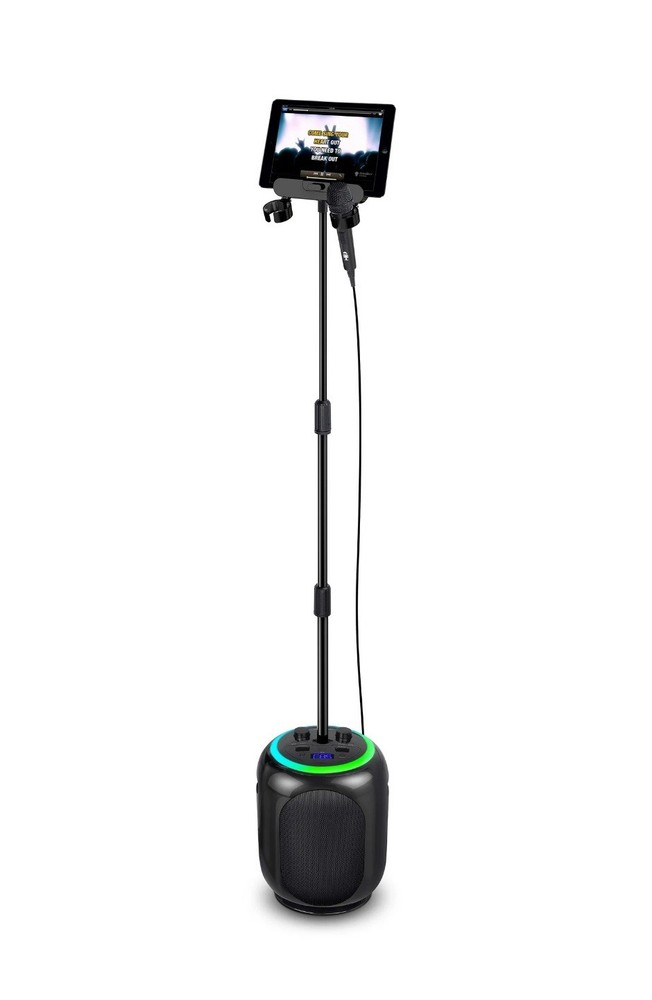 Singing Machine Sing Cast Max Stand-Alone Karaoke Machine, Stand, & LED Lights