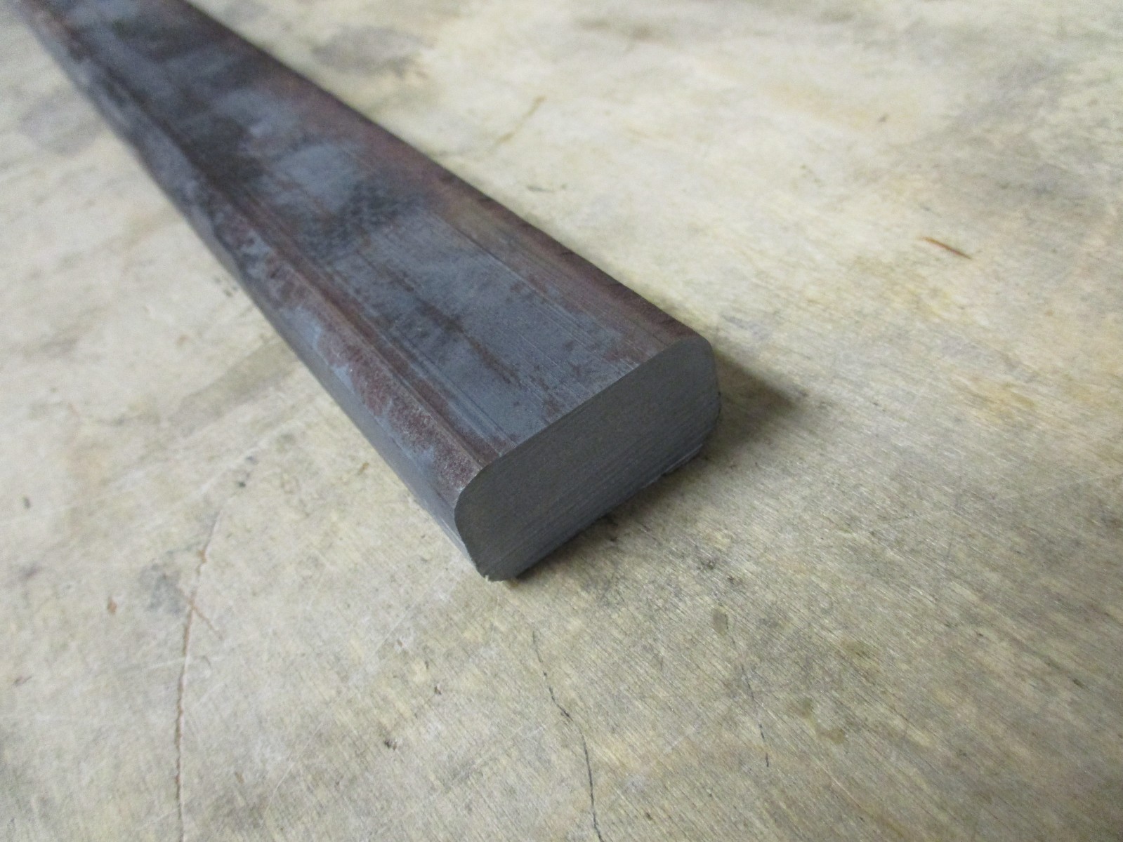 1-1/2" x 3/4" Square Class 40 Cast Iron Bar 18" Long 5 lbs